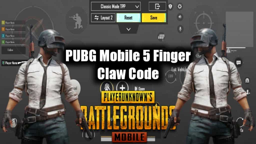 PUBG 5 Finger Claw Controls Code